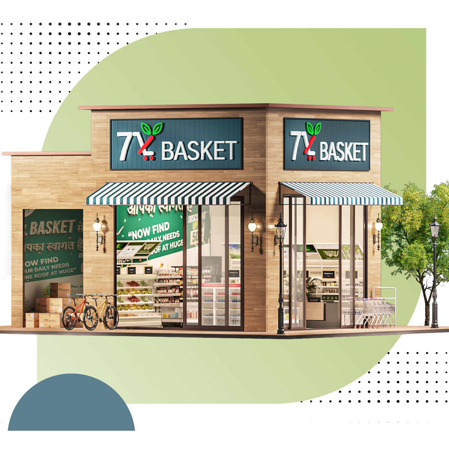 7x Basket Store