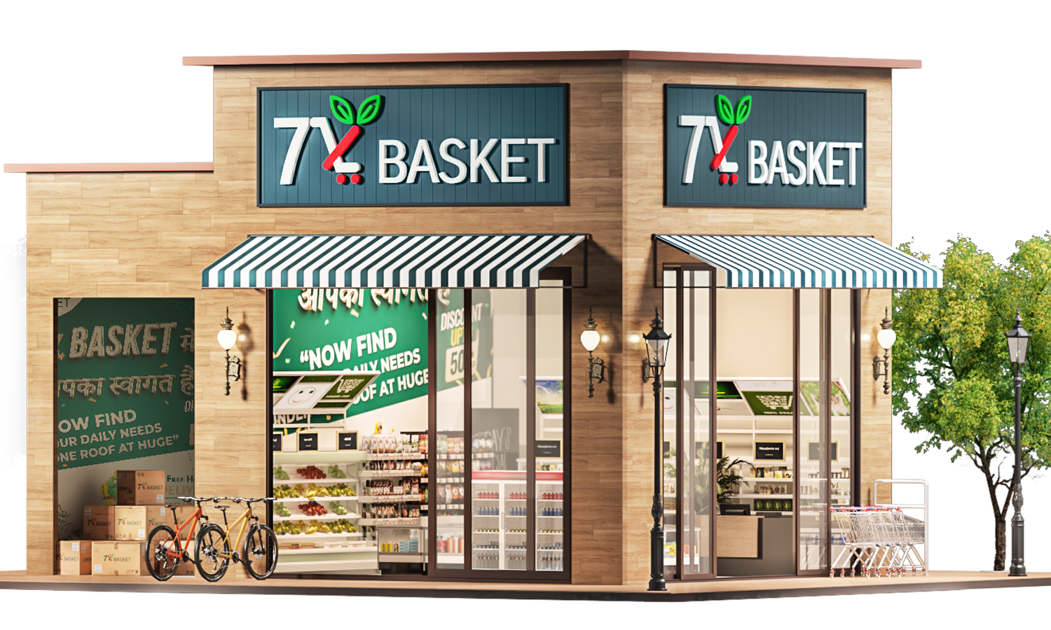 7x Basket Store