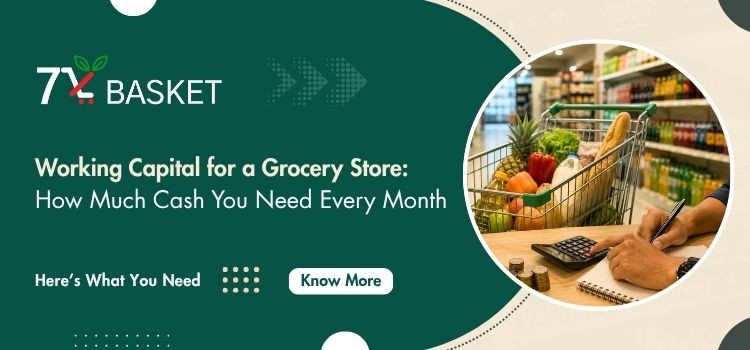 Working Capital for a Grocery Store: How Much Cash You Need Every Month